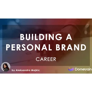 Dometrain – Career: Building a Personal Brand as Tech Professional 2025-5