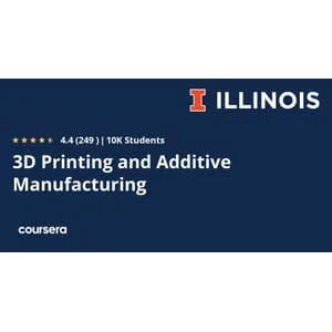 Coursera – 3D Printing and Additive Manufacturing Specialization 2025-7