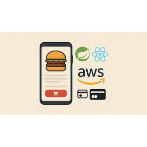 Udemy – Build Full-Stack Food App: Spring Boot, React,AWS & Payments 2025-6