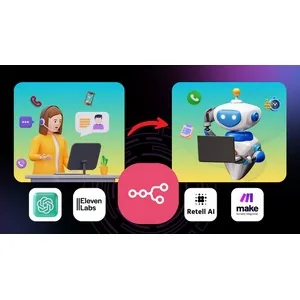 Udemy – Voice AI Agents Mastery: 24/7 Calls with No Code AI Agent 2025-4