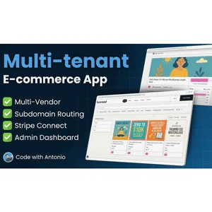 Code With Antonio – Build a Multi-Tenant E-Commerce with Next.js, Tailwind v4, Stripe Connect 2025-8