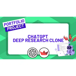 ZeroToMastery – Build a ChatGPT Deep Research Clone with Streamlit 2025-7