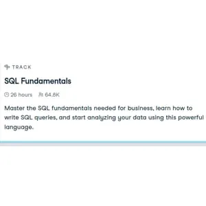 Datacamp – SQL Fundamentals 2025-1