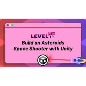 ZeroToMastery – Level Up: Build an Asteroids Space Shooter with Unity 2025-9