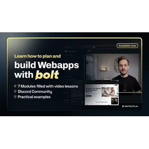 InstructaAi – Learn to build Web Apps with Bolt.new and AI 2025-3