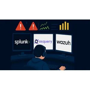 Udemy – Practical Security Investigation with Splunk, Wazuh, Osquery 2025-8