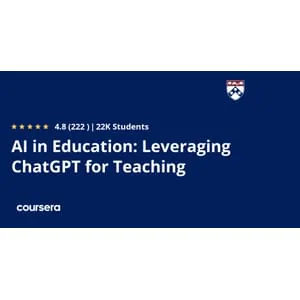 Coursera – AI in Education: Leveraging ChatGPT for Teaching 2025-9