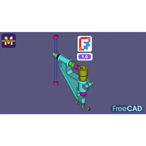 Udemy – Complete FreeCAD 1.0 Course : From Zero to Expert ! 2023-9
