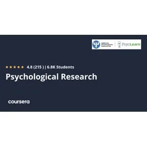 Coursera – Psychological Research Specialization 2025-10