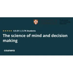 Coursera – The science of mind and decision making Specialization 2025-10