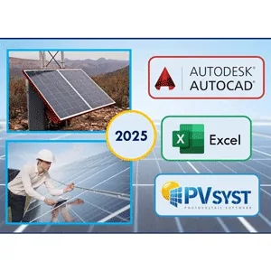 Udemy – The Complete 2025 PV Solar Energy | PVsyst, Excel & AutoCAD 2025-9