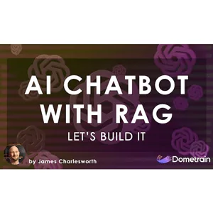 Dometrain – Let’s Build It: AI Chatbot with RAG in .NET Using Your Data 2025-11