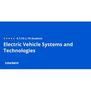 Coursera – Electric Vehicle Systems and Technologies Specialization 2025-12