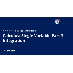 Coursera – Calculus: Single Variable Part 3 – Integration 2025-12