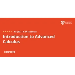 Coursera – Introduction to Advanced Calculus 2025-12