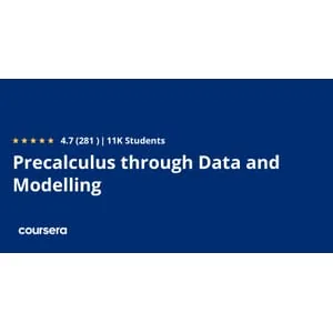 Coursera – Precalculus through Data and Modelling Specialization 2026-1