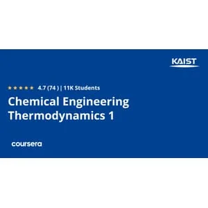 Coursera – Chemical Engineering Thermodynamics 1 2026-1
