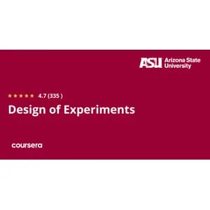 Coursera – Design of Experiments Specialization 2026-1