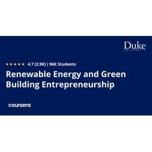 Coursera – Renewable Energy and Green Building Entrepreneurship 2026-2