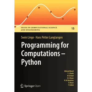 Springer – Programming for Computations – Python 2016