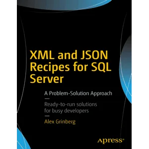 Apress – XML and JSON Recipes for SQL Server 2018