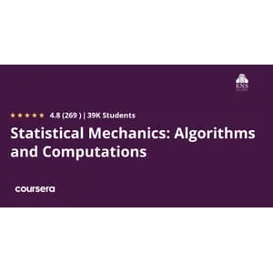Coursera – Statistical Mechanics: Algorithms and Computations 2026-2