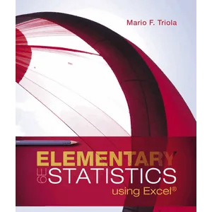 Pearson – Elementary Statistics Using Excel 2018