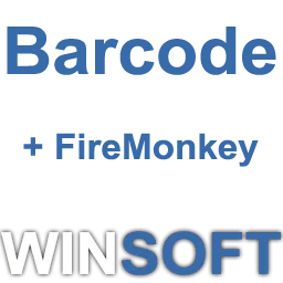WINSOFT Barcode v6.3 for Delphi 5-11 / for FireMonkey v6.8